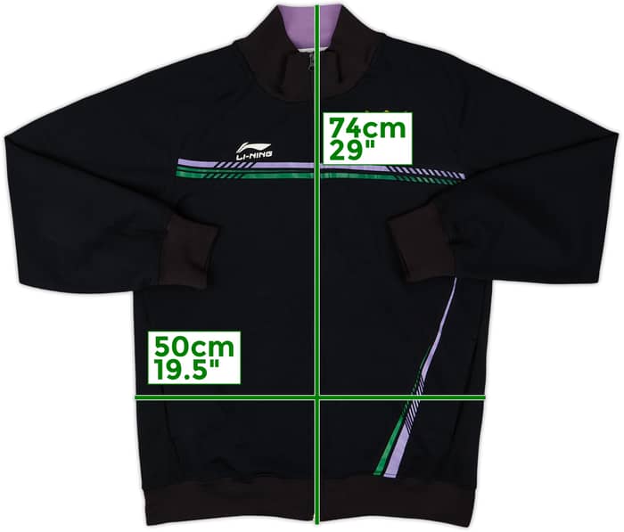 2010-11 Malaga Li-Ning Track Jacket - 7/10 - (M)