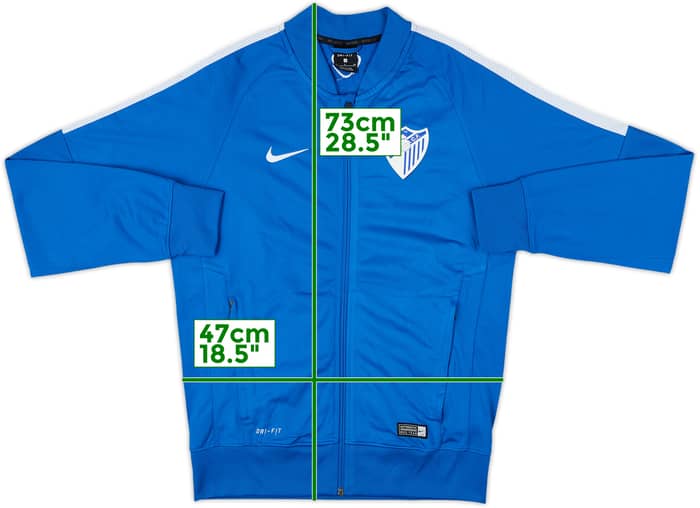2016-17 Malaga Nike Track Jacket - 8/10 - (S)