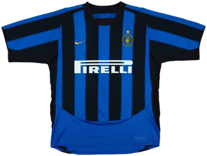 2003-04 Inter Milan Home Shirt Adriano #10 - 7/10 - (L)