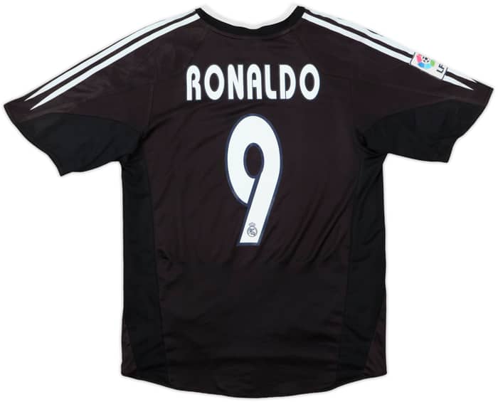 2004-05 Real Madrid Away Shirt Ronaldo #9 - 8/10 - (S)