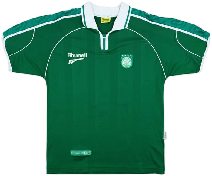 2000-01 Palmeiras Home Shirt #10 - 8/10 - (L)