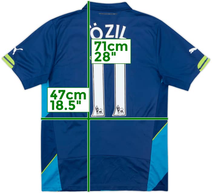 2014-15 Arsenal Third Shirt Ozil #11 - 6/10 - (S)