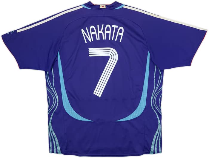 2006-08 Japan Home Shirt Nakata #7 - 5/10 - (L)