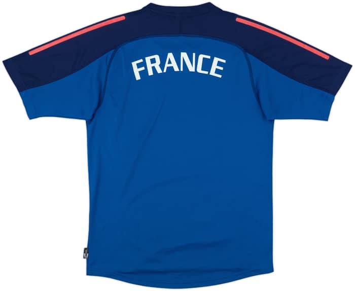 2002-04 France adidas Training Shirt - 6/10 - (S)