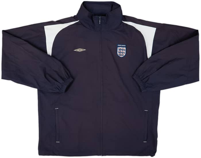 2004-05 England Umbro Hooded Rain Jacket - 7/10 - (L)