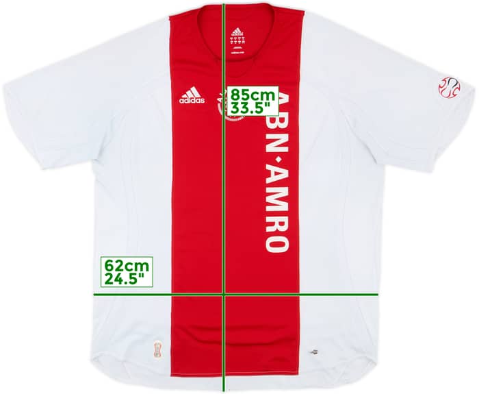 2006-07 Ajax Home Shirt - 5/10 - (XL)