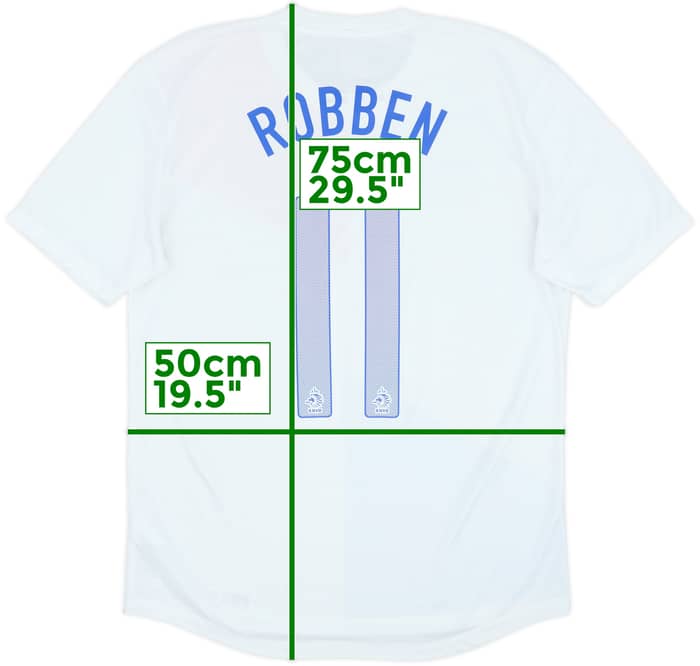 2013-14 Netherlands Away Shirt Robben #11 - 8/10 - (M)