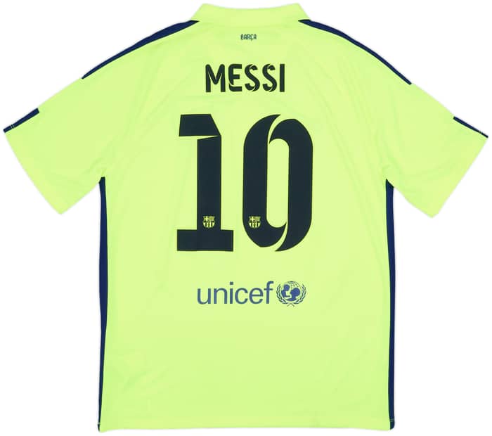 2014-15 Barcelona Third Shirt Messi #10 - 8/10 - (L)