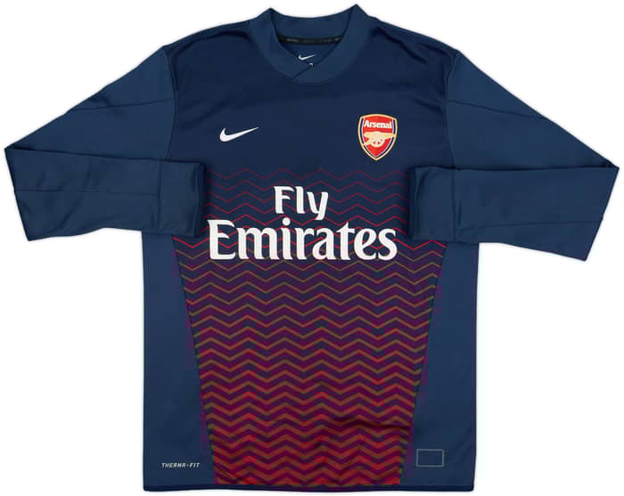 2013-14 Arsenal Nike Sweat Top - 7/10 - (L)