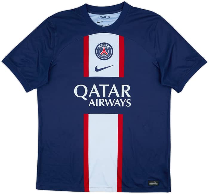 2022-23 Paris Saint-Germain Home Shirt Messi #30 - 6/10 - (L)