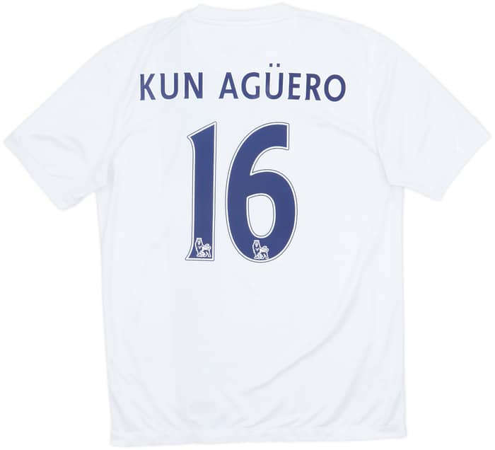 2013-14 Manchester City Third Shirt Kun Aguero #16 - 6/10 - (M)
