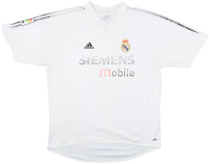 2004-05 Real Madrid Home Shirt - 3/10 - (XL)