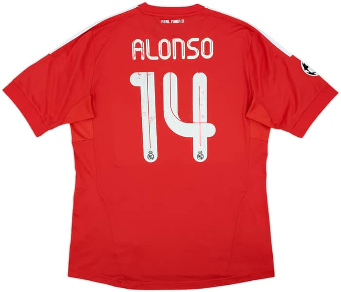 2011-12 Real Madrid Third CL Shirt Alonso #14 - 5/10 - (L)