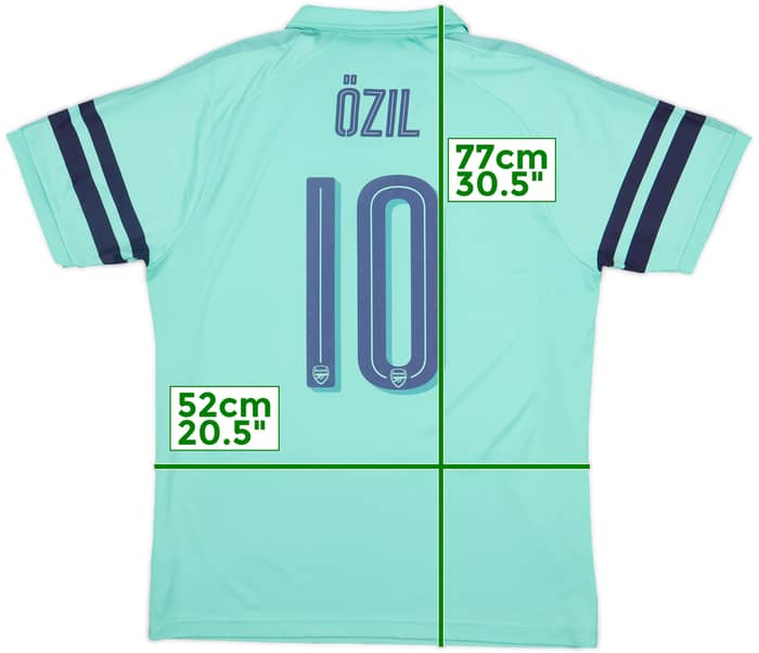 2018-19 Arsenal Third Shirt Ozil #10 - 9/10 - (L)