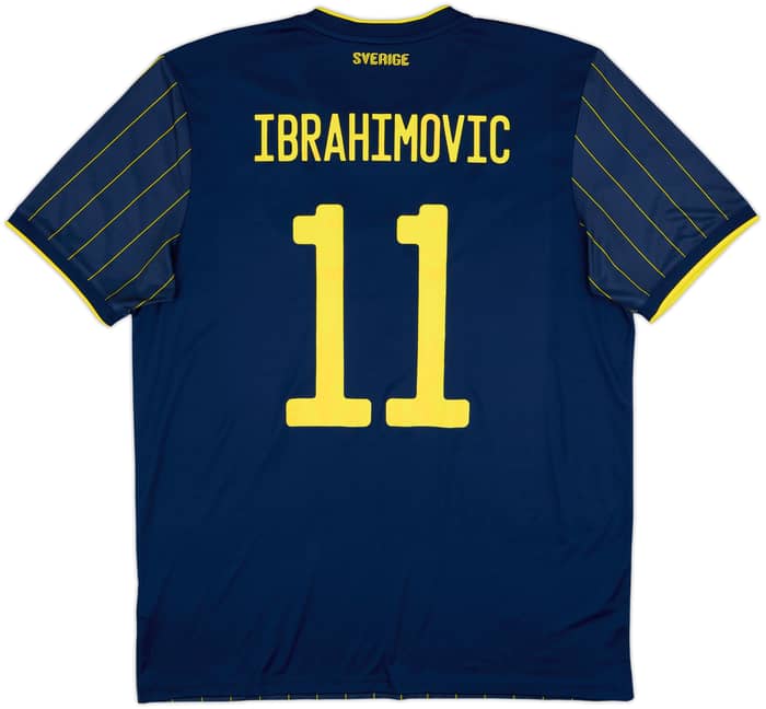 2020-22 Sweden Away Shirt Ibrahimovic #11 - 7/10 - (XL)