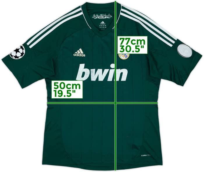 2012-13 Real Madrid CL Third Shirt - 5/10 - (L)