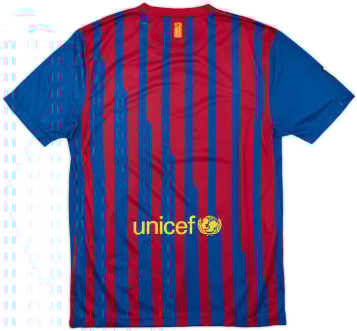 2011-12 Barcelona Home Shirt - 4/10 - (M)