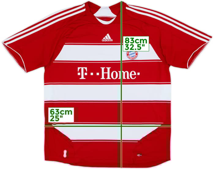 2008-09 Bayern Munich Home Shirt - 4/10 - (XL)