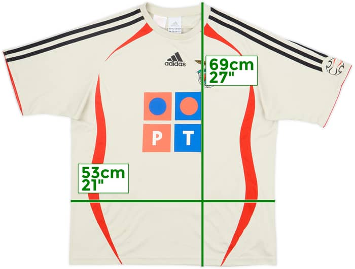 2006-07 Benfica Away Shirt - 6/10 - (XL.Boys)