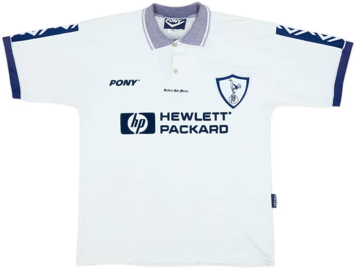 1995-97 Tottenham Home Shirt Sheringham #10 - 6/10 - (M)
