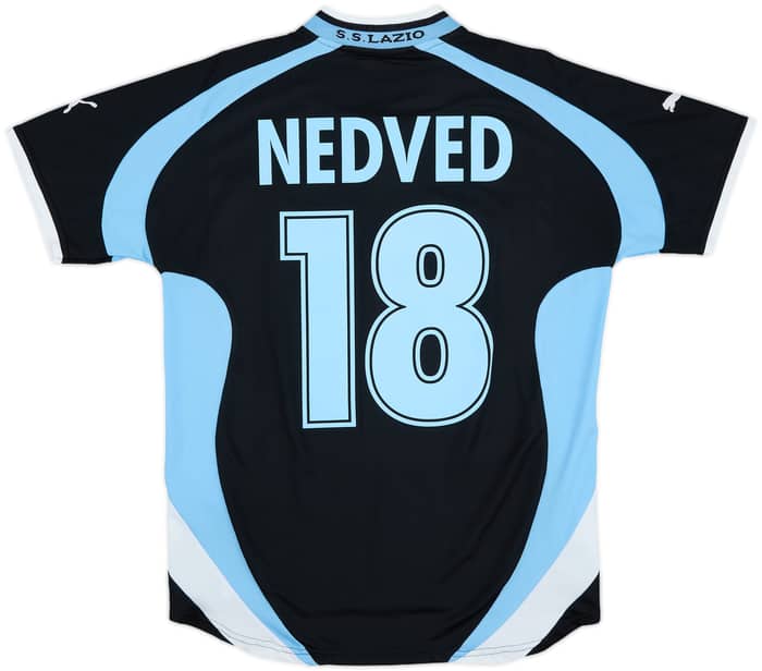2000-01 Lazio Away Shirt Nedved #18 - 6/10 - (S)