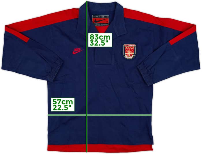 1994-96 Arsenal Nike Drill Top - 9/10 - (M)
