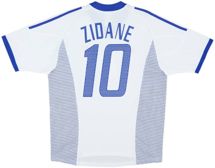 2002-04 France Away Shirt Zidane #10 - 8/10 - (M)