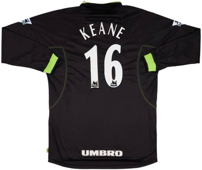 1998-99 Manchester United Third L/S Shirt Keane #16 - 7/10 - (XL)