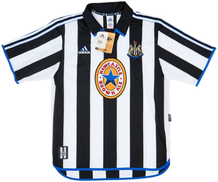 1999-00 Newcastle Home Shirt Shearer #9 (M)