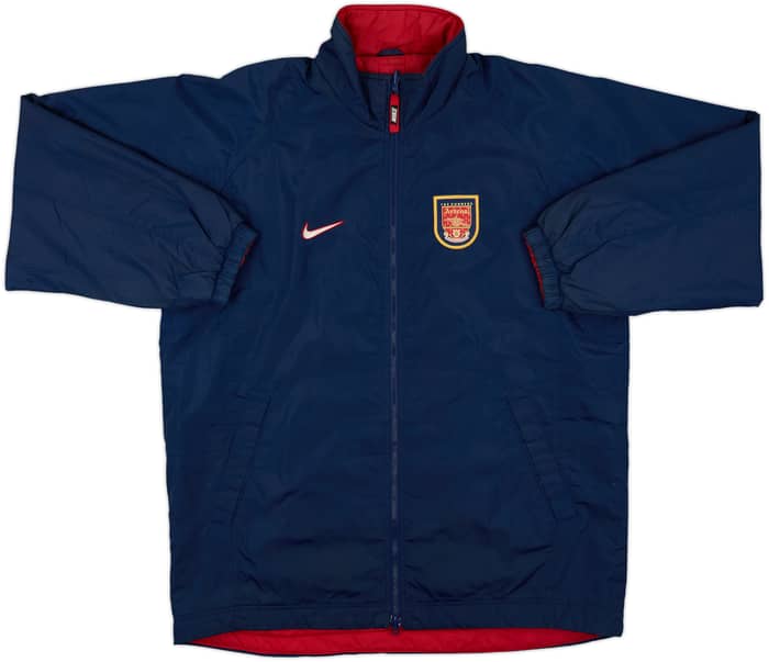 1996-97 Arsenal Nike Padded Bench Coat - 7/10 - (XL)