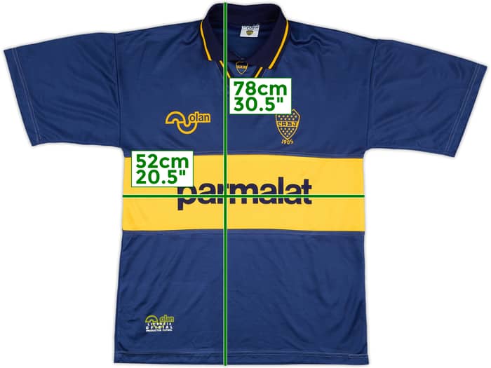 1994-95 Boca Juniors Home Shirt - 9/10 - (L)