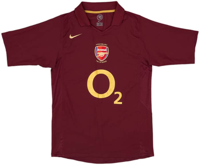 2005-06 Arsenal Home Shirt Henry #14 - 7/10 - (S)