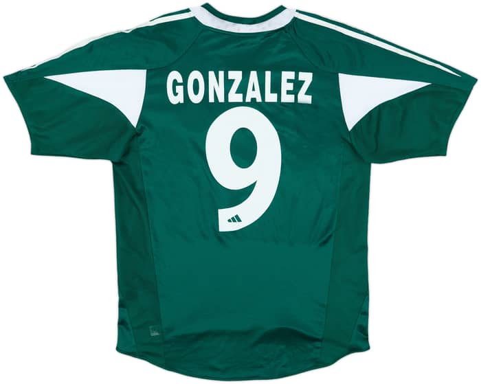 2004-05 Panathinaikos Home Shirt Gonzalez #9 - 6/10 - (S)