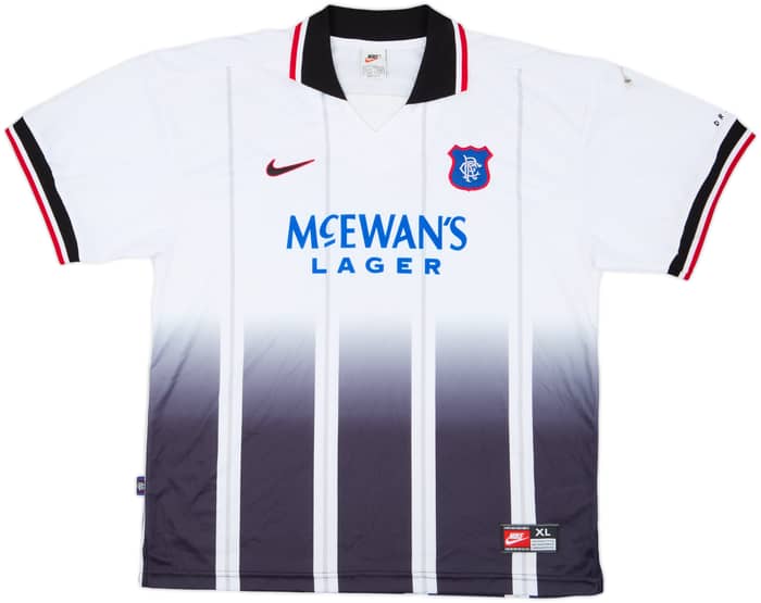 1997-99 Rangers Away Shirt Gascoigne #8 - 6/10 - (XL)