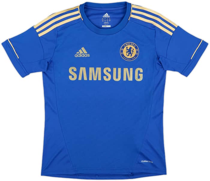 2012-13 Chelsea Home Shirt Hazard #17 - 9/10 - (L.Boys)