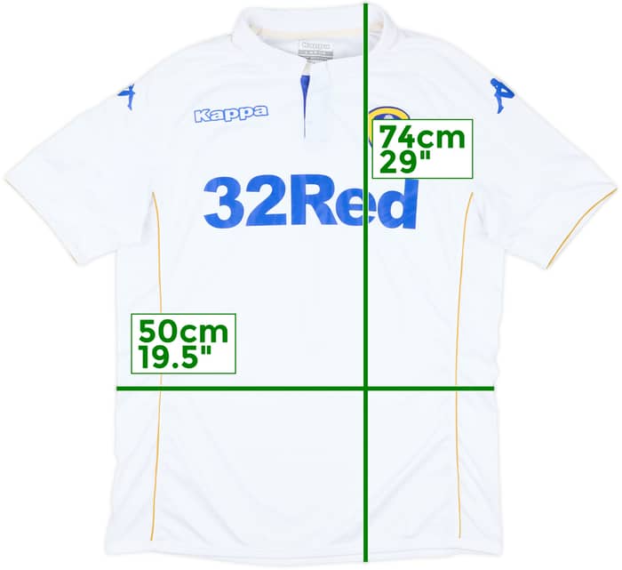 2016-17 Leeds United Home Shirt - 6/10 - (L)