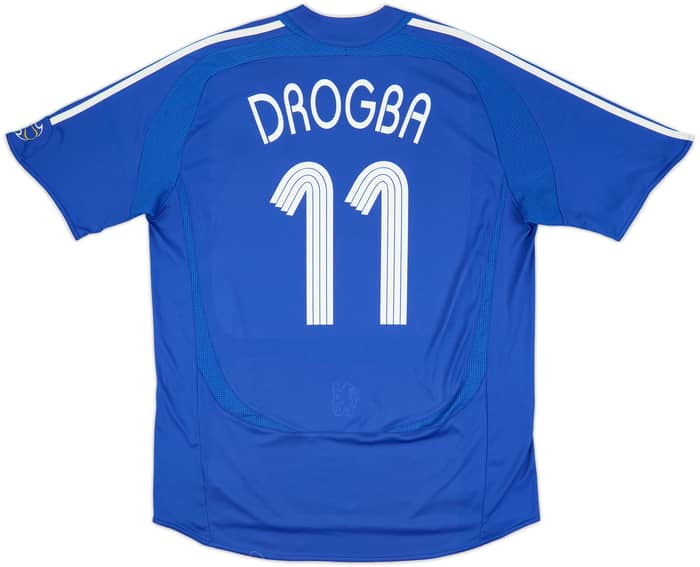 2006-08 Chelsea Home Shirt Drogba #11 - 6/10 - (XL)