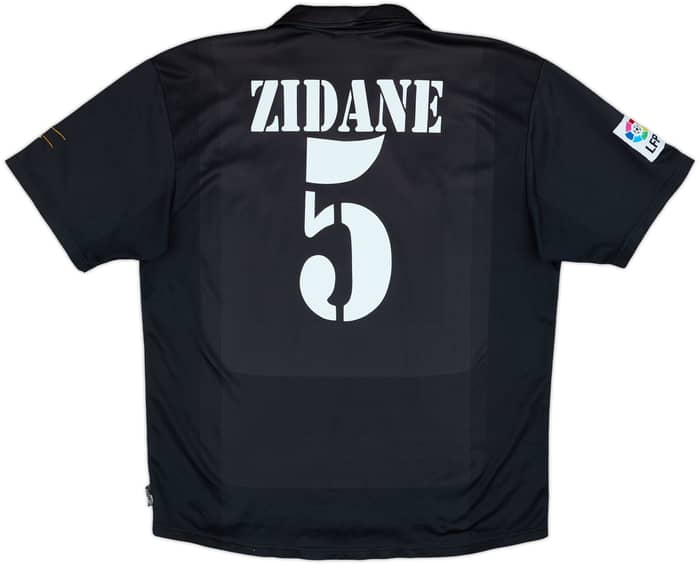 2001 Real Madrid Away Shirt Zidane #5 - 8/10 - (L)
