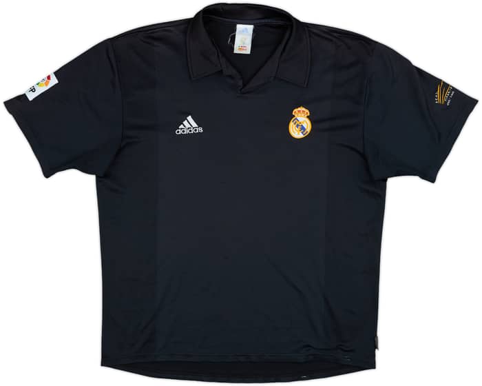 2001 Real Madrid Away Shirt Zidane #5 - 8/10 - (L)