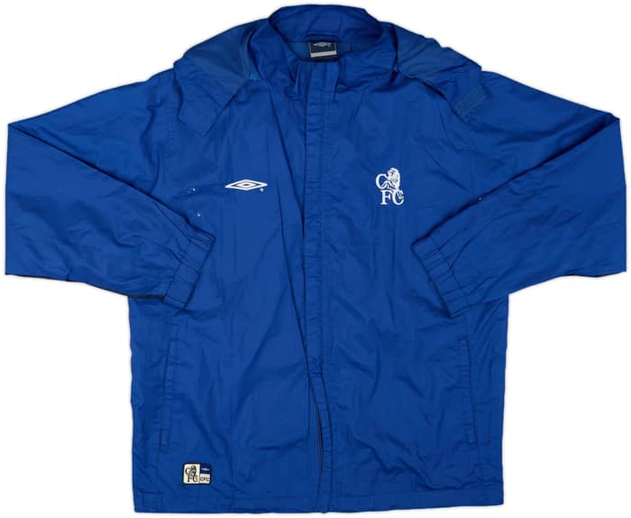 2002-03 Chelsea Umbro Hooded Rain Jacket - 7/10 - (S)