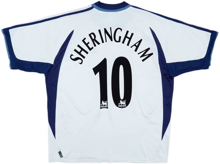 2001-02 Tottenham Home Shirt Sheringham #10 - 6/10 - (XL)