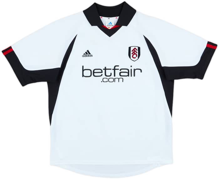 2002-03 Fulham Home Shirt - 8/10 - (XL.Boys)