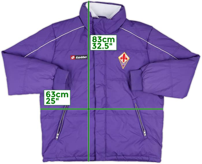 2005-06 Fiorentina Lotto Padded Bench Coat - 10/10 - (XL)