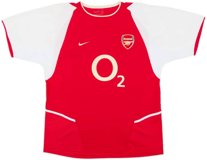 2002-04 Arsenal Home Shirt Henry #14 - 6/10 - (L)