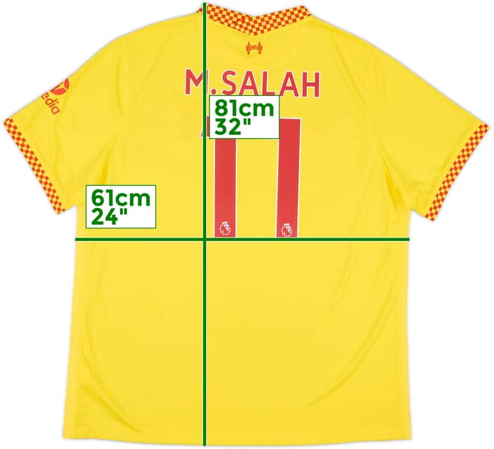 2021-22 Liverpool Third Shirt M.Salah #11 (XXL)