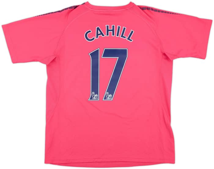 2010-11 Everton Away Shirt Cahill #17 - 9/10 - (L)