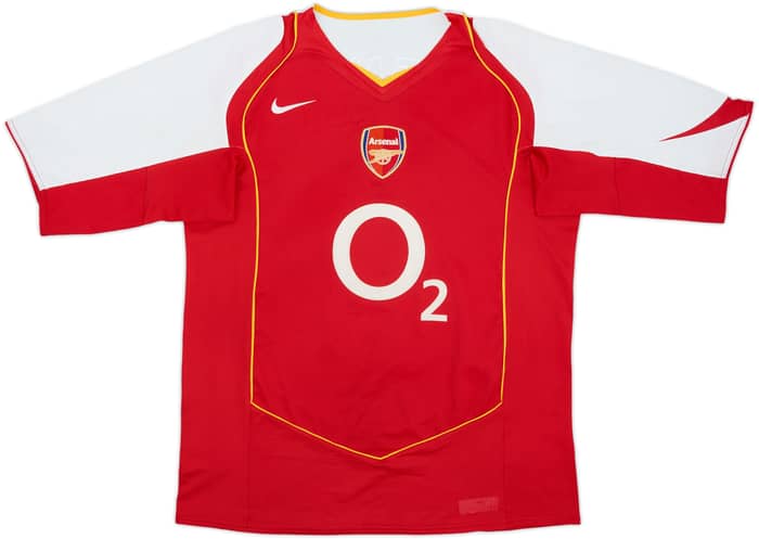 2004-05 Arsenal Home Shirt Henry #14 - 8/10 - (L)
