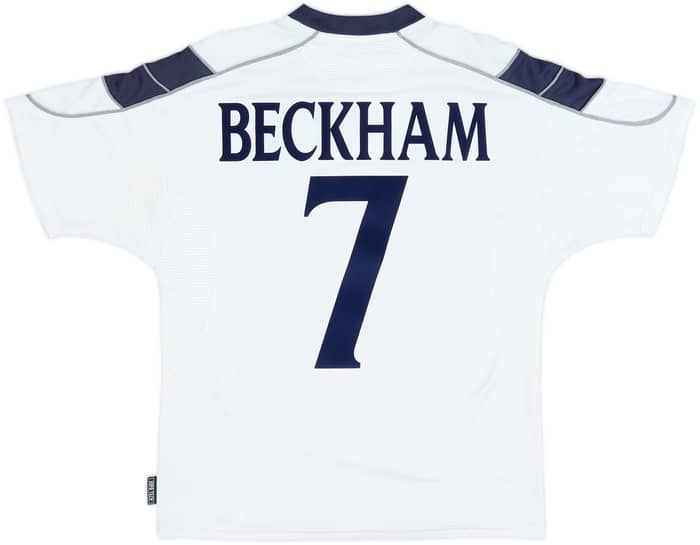 Camiseta de visitante del Manchester United 2000-01 Beckham #7 - 5/10 - (M)