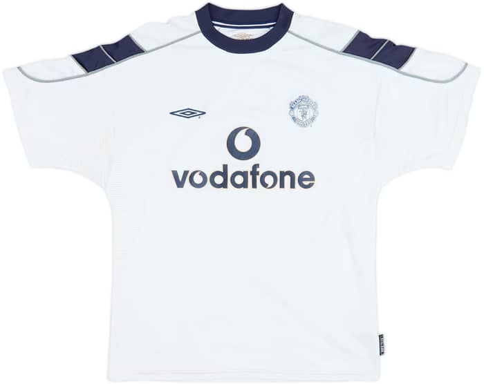 Camiseta de visitante del Manchester United 2000-01 Beckham #7 - 5/10 - (M)
