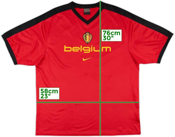 2002-03 Belgium Nike Training Shirt - 6/10 - (M)